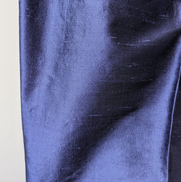 Vintage 100% Silk Iridescent Trouser Pants - Picture 10 of 13